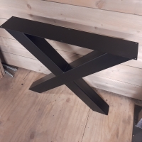 X-poot 10/10 - Zwart gecoat