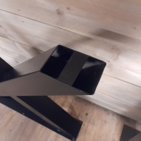 X-poot 10/10 - Zwart gecoat