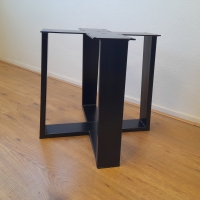 Dubbele trapeze 2/8 - Zwart gecoat