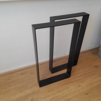 U-poot 0,5/8 - Zwart gecoat | OPRUIMING
