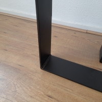 U-poot 0,5/8 - Zwart gecoat | OPRUIMING