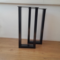 U-poot 4/8 - Zwart gecoat | OPRUIMING