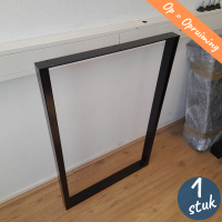 LOSSE U-poot 3/5 - Zwart gecoat  | OPRUIMING