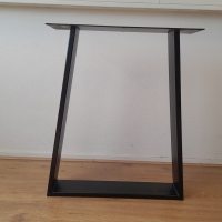 LOSSE Trapeze-poot 2/10 - Zwart gecoat  | OPRUIMING