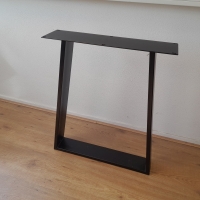 LOSSE Trapeze-poot 2/10 - Zwart gecoat  | OPRUIMING