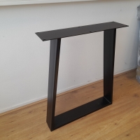 LOSSE Trapeze-poot 2/10 - Zwart gecoat  | OPRUIMING