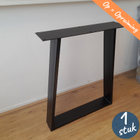 LOSSE Trapeze-poot 2/10 - Zwart gecoat  | OPRUIMING