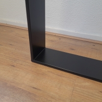 U-poot 1/10 - Zwart gecoat | OPRUIMING