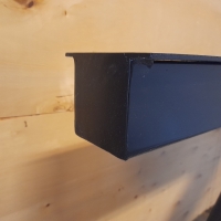 Z-poot 8/8 - Zwart gecoat