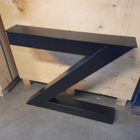 Z-poot 10/10 - Zwart gecoat
