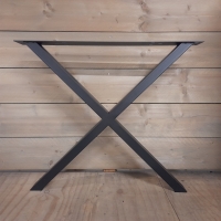 X-poot 4/8 - Zwart gecoat