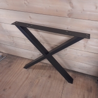 X-poot 4/8 - Zwart gecoat