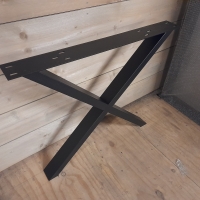 X-poot 4/8 - Zwart gecoat