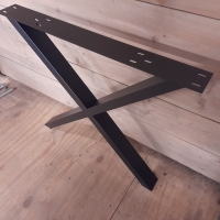 X-poot 4/8 - Zwart gecoat