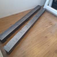 Bed-onderstel 8/8 -Onbehandeld | OPRUIMING